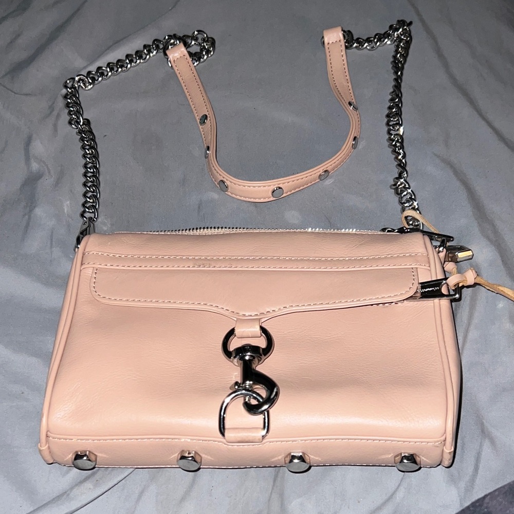 Rebecca Minkoff Blush Leather Crossbody Bag